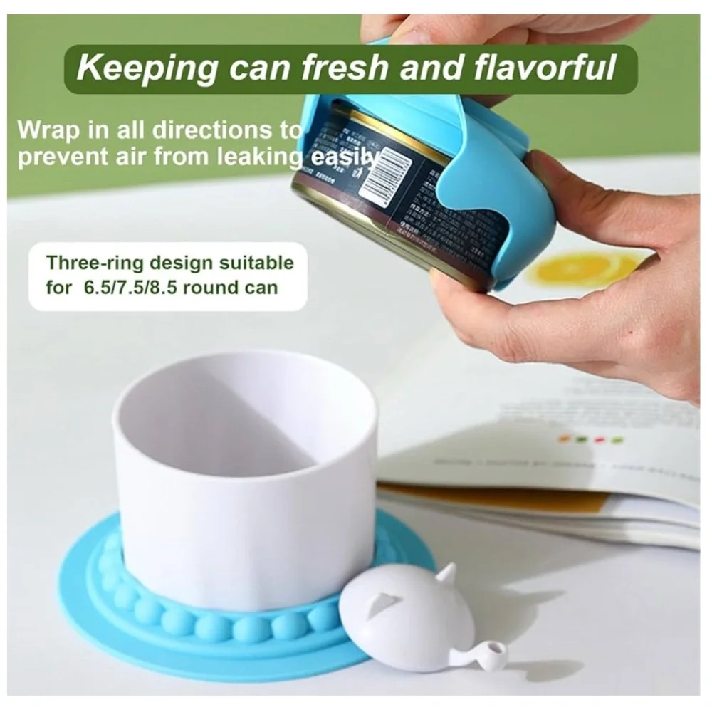Cat Birthday Cake Bowl, Slow Feeder, Food Bowl, Feeding Spoon, Can Cover, Yellow